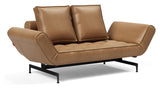 Ghia Laser Sofa Bed and Daybed, Fanual/Brown