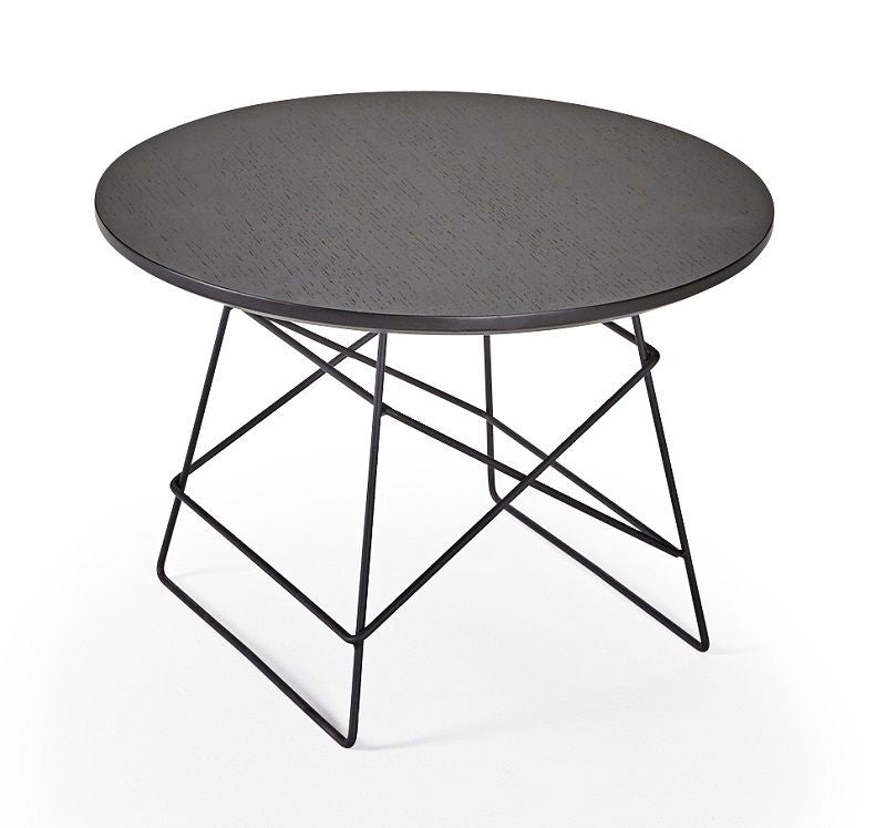 Grids Side Table Ø45, Black