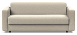 Killian 140 Sofa bed, Spring mattress, Bouclé/Beige