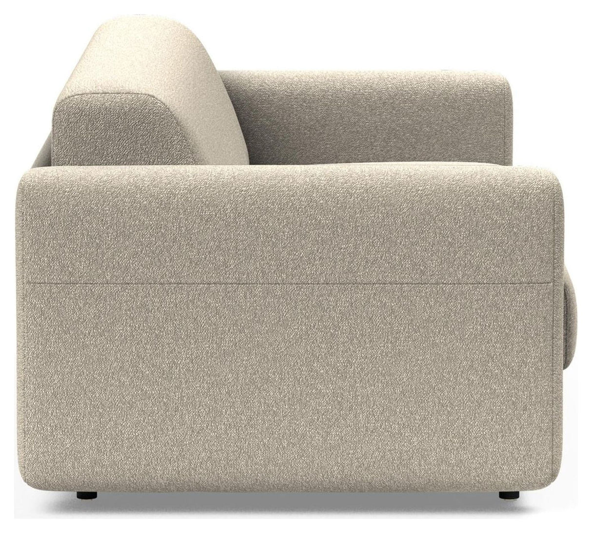 Killian 160 Sofa bed, Springmadrs, Bouclé/Beige