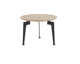 Laser Side Table Ø45, Black/Nature