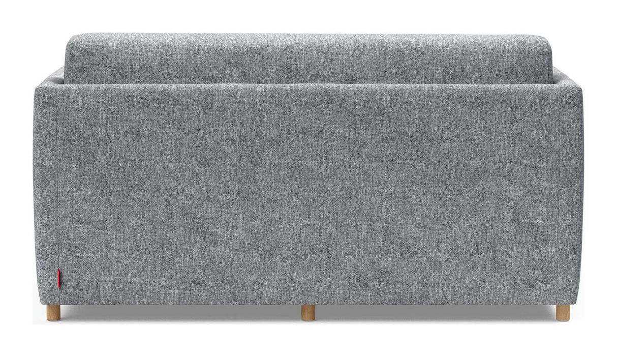 Olan Sofa bed with oak legs, Twist/Granite