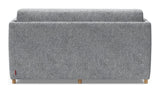 Olan Sofa bed with oak legs, Twist/Granite