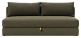 Osvald Sofa bed, Bouclé/Forest Green