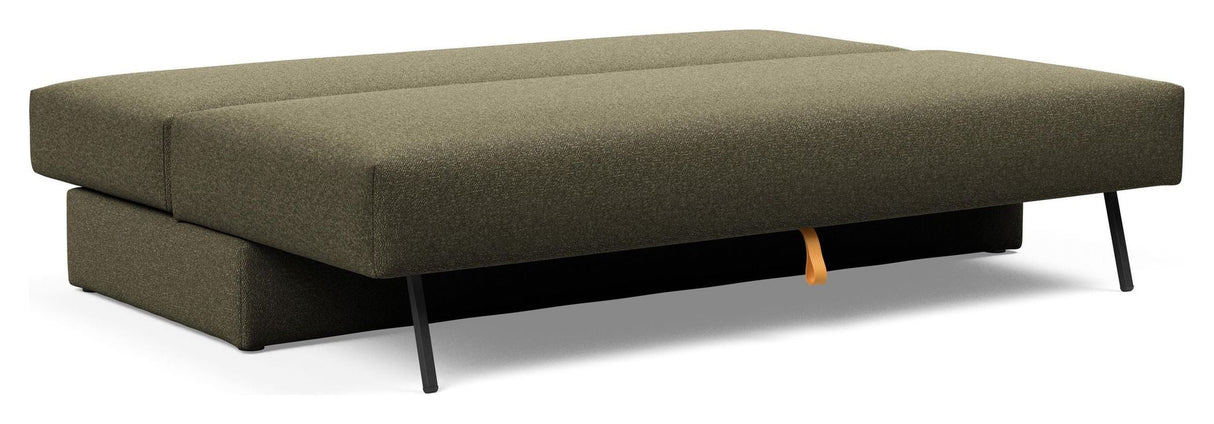 Osvald Sofa bed, Bouclé/Forest Green