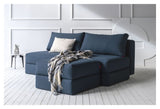 Osvald Sofa bed, Argus/Navy Blue