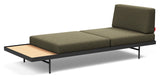 Puri Daybed w. oak table, Bouclé/Forest Green