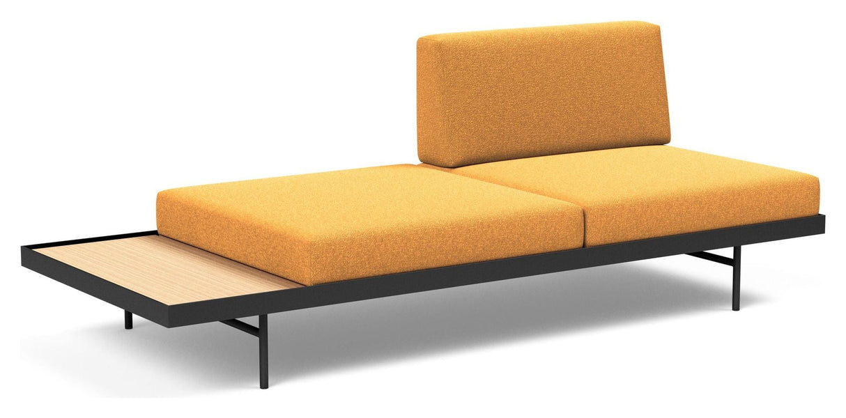 Puri Daybed with own table, Bouclé/Ochre