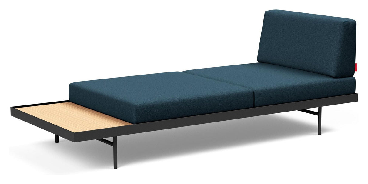 Puri Daybed w. oak table, Argus/Navy Blue