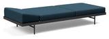 Puri Daybed w. oak table, Argus/Navy Blue