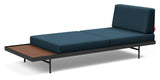 Puri Daybed w. walnut table, Argus/Navy Blue