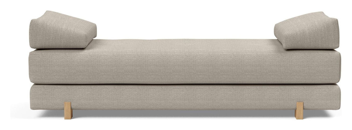 SIGMUND OAK Sofa bed, Kenya Gravel