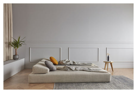 SIGMUND OAK Sofa bed, Kenya Gravel