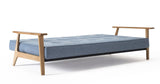 Splitback Frej Sofa Bed, Mixed Dance/Light Blue