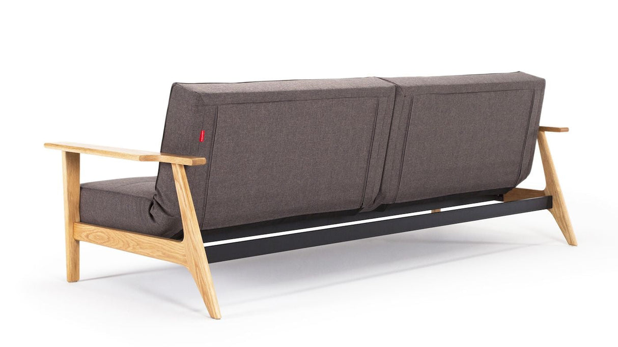 Splitback Frej Sofa bed, Flashtex, Dark gray