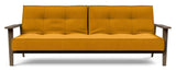 Splitback Frej Sofa Bed, Smoked Oak, Burned Curry