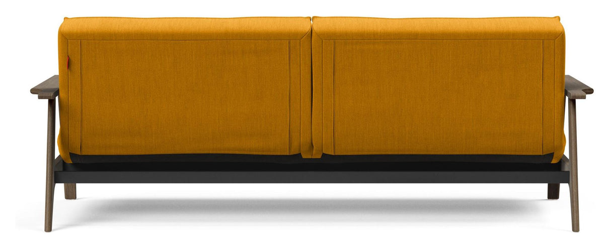 Splitback Frej Sofa Bed, Smoked Oak, Burned Curry