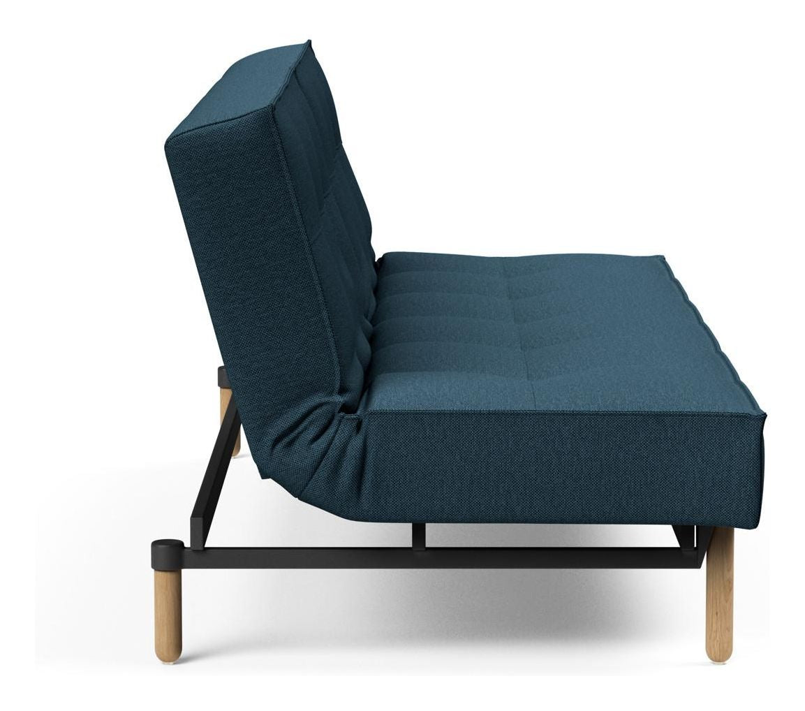 Splitback Vote Sofa bed, Argus/Navy Blue