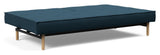 Splitback Vote Sofa bed, Argus/Navy Blue