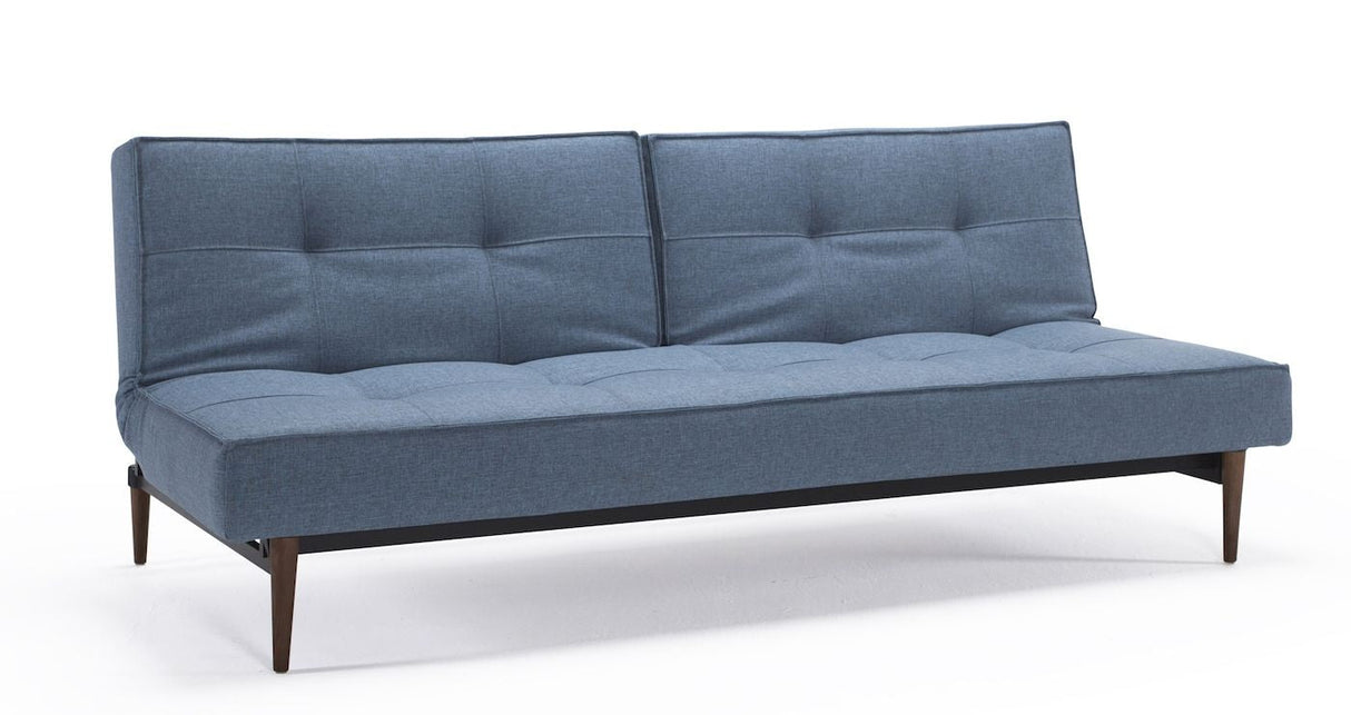 Splitback Styletto Sofa Bed, Mixed Dance/Light Blue