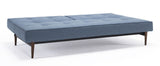 Splitback Styletto Sofa Bed, Mixed Dance/Light Blue