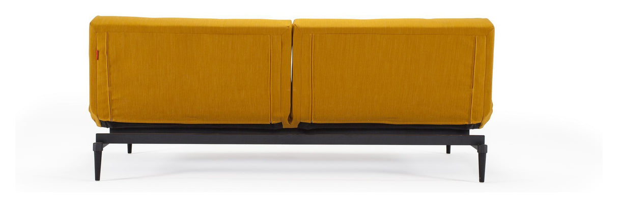 Splitback Styletto Sofa bed, Curry/black