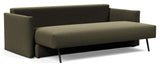 Tripi Sofa bed, Bouclé/Forest Green