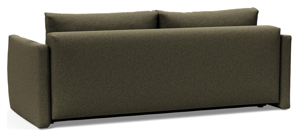 Tripi Sofa bed, Bouclé/Forest Green