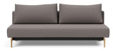 Trym Sofa bed with oak legs, Mixed Dance/Gray