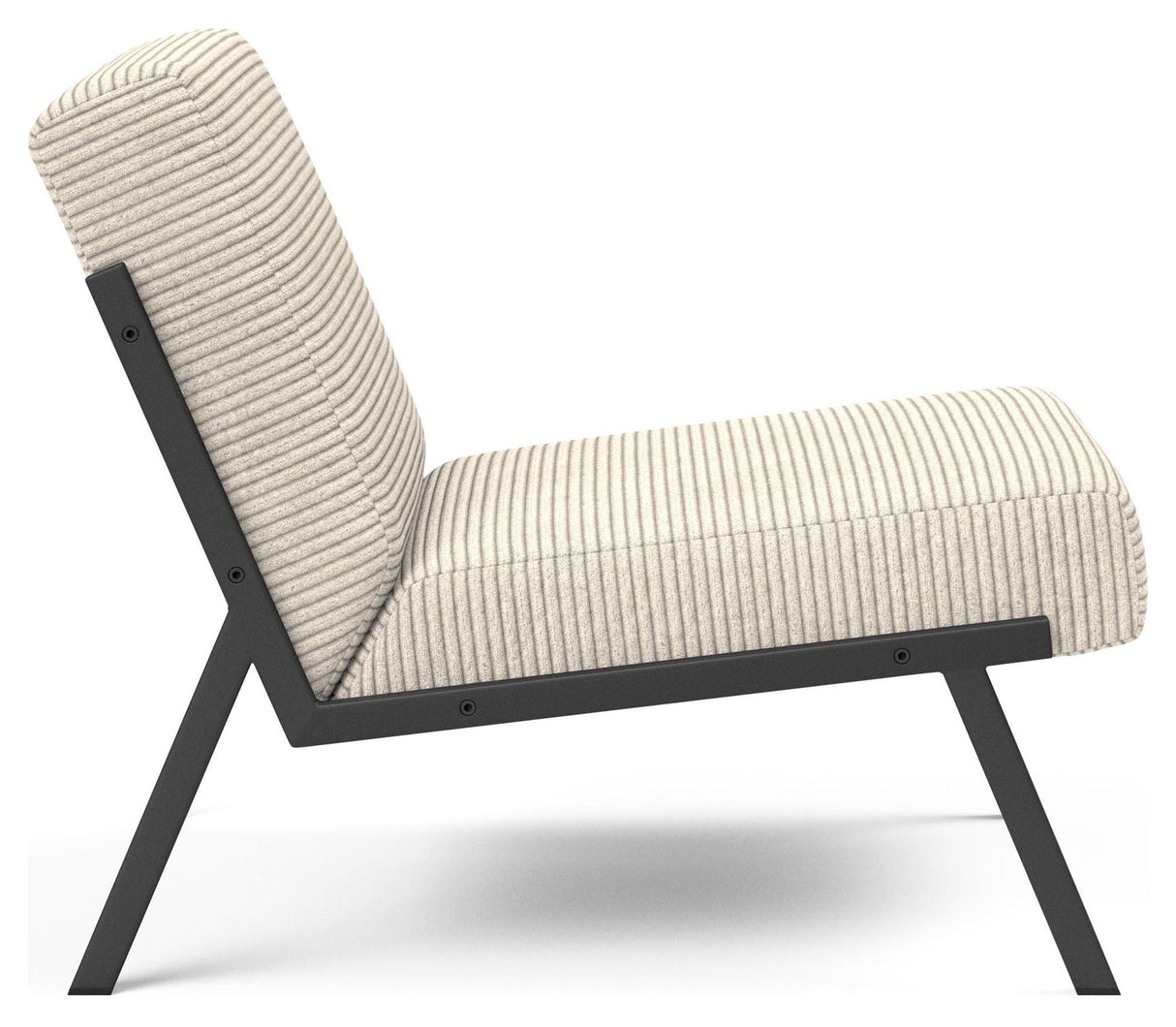 Vikko Lounge Chair, Beige Bouclé