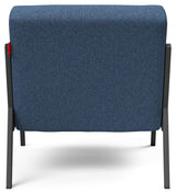 Vikko Lounge Chair, Bouclé/Blue