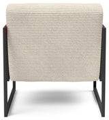 Vikko Lounge chair with armrests, Beige Bouclé