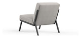 Vikko Lounge Chair, Natural Fabric