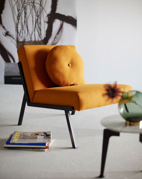 Vikko Lounge Chair, Yellow