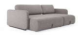 Vogan Sofa bed with console table, Gray