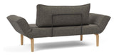 Zeal Bow Daybed, Flashtex, Dark Gray