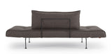 Zeal Laser Daybed, Flashtex, Dark Gray