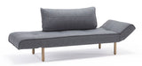 Zeal Stem Sofa bed, Twist/Granite