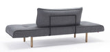 Zeal Stem Sofa bed, Twist/Granite