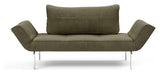 Zeal Straw Daybed, Pine green