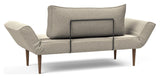 Zeal Styletto Daybed, residing in Bouclé/Beige