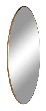 Jersey Mirror Ø100, Brass look