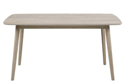 Julius Dining table 150x80, Light oak veneer