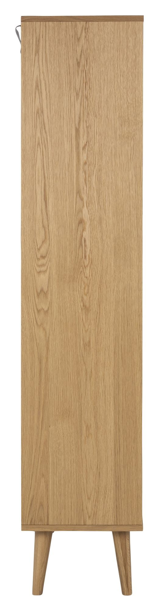 Julius Vitrineskab w. 2 doors, Oak/Oak veneer