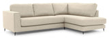 Bernadotte Sofa w. chaise longue 3-seater open right, Beige