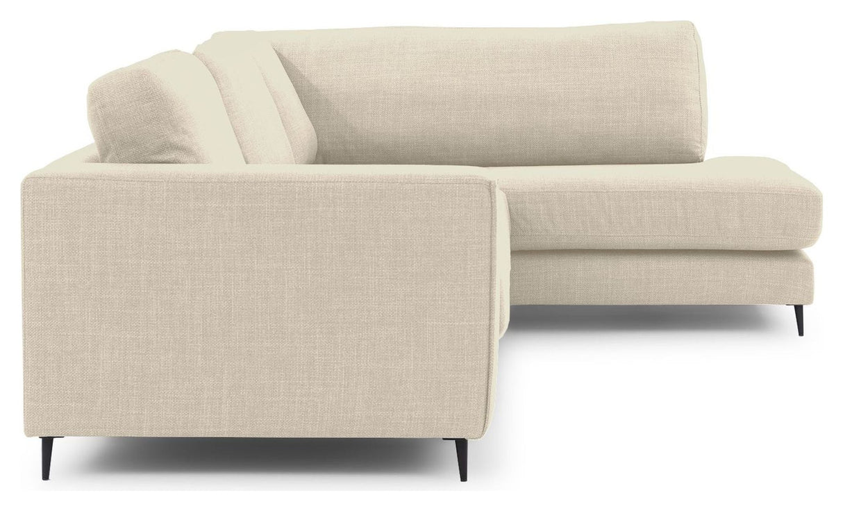 Bernadotte Sofa w. chaise longue 3-seater open right, Beige