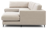 Bernadotte U-sofa, open end left, Beige