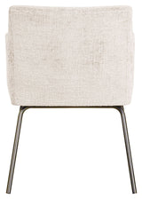 Comb Dining chair with armrests - Offwhite