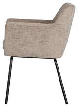 Comb Dining chair with armrests - Sand