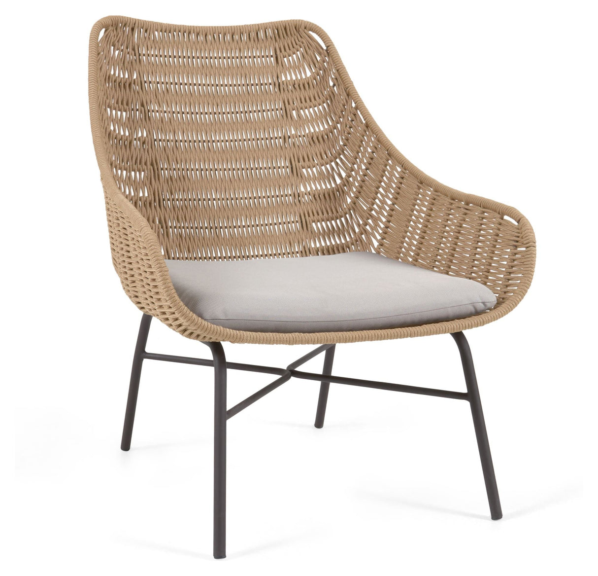 Abeli Lounge Chair, Beige